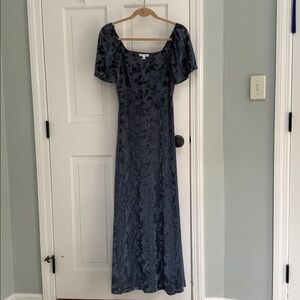 Baltic Born Navy Floral Maxi Dress